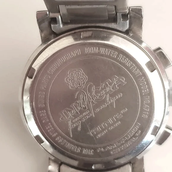 Invicta Wildflower Tritnite Stainless Steel Watch Model 4718